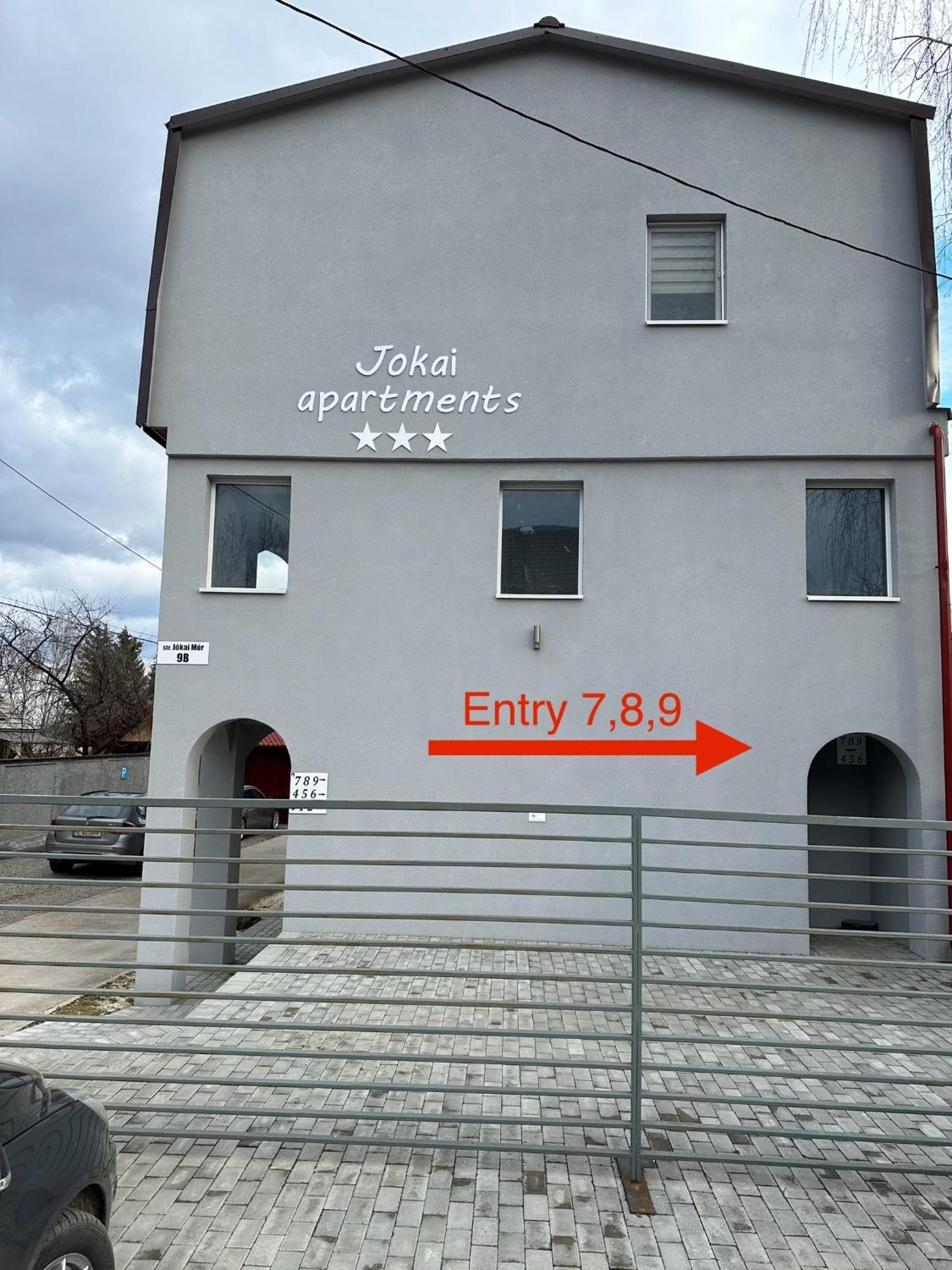 Jokai Apartments Nr7, Code Entry Sfântu Gheorghe Bagian luar foto